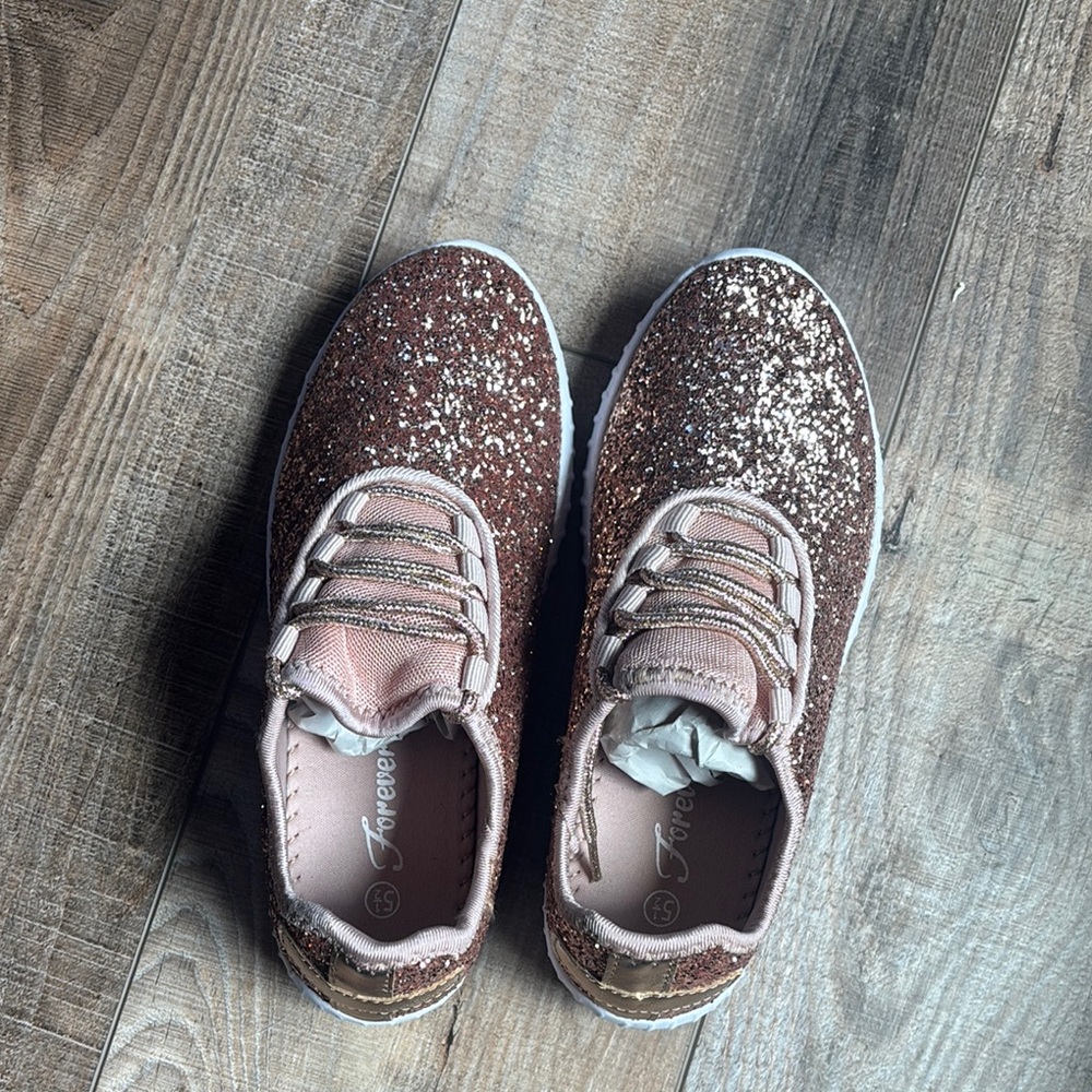 Forever Pink and Brown Sneakers Casual Style